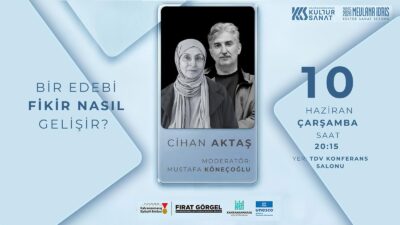 Büyükşehir Belediyesi, 10 Haziran Çarşamba günü “Bir Edebi Fikir Nasıl