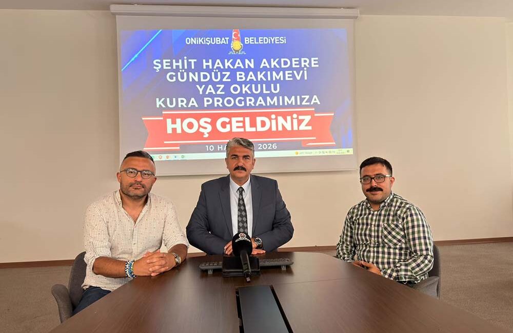 Onikişubat Belediyesi, 4-6 yaş arası çocuklara yönelik hazırladığı “Minik Kalpler