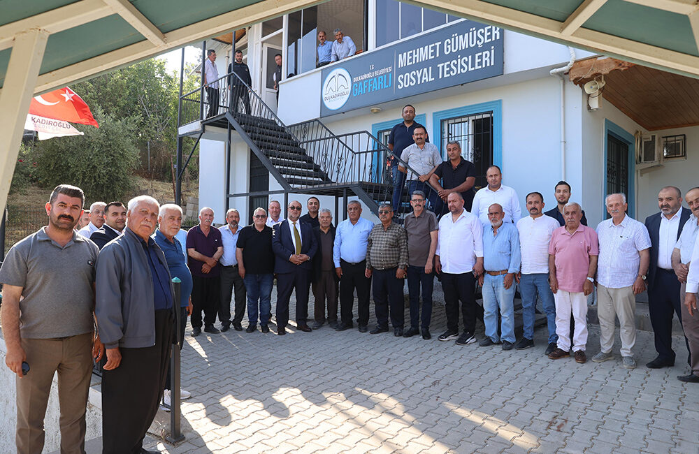 Dulkadiroğlu Belediyesi tarafından haftalık olarak düzenlenen mahalle toplantılarının 93’üncüsü, Gaffarlı