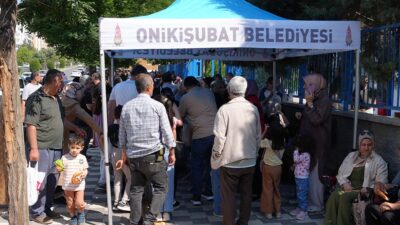 Kahramanmaraş’ın Onikişubat ilçesinde binlerce öğrenci Liselere Geçiş Sistemi (LGS) Sınavı’nda