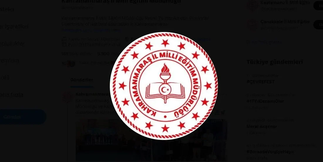 Kahramanmaraş İl Milli Eğitim Müdürlüğü'nde ilçe teşkilatını ilgilendiren önemli bir
