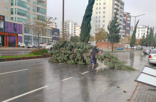Meteoroloji Genel Müdürlüğü, Akdeniz’in iç kesimleri için kuvvetli rüzgar ve