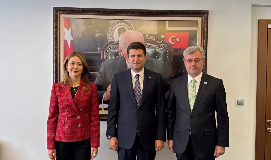 MHP Kahramanmaraş Milletvekili Zuhal Karakoç ile MHP Kahramanmaraş İl Başkanı