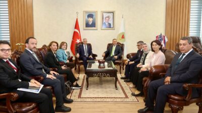 Gaziantep Valisi Kemal Çeber ve Gaziantep Büyükşehir Belediye Başkanı Fatma