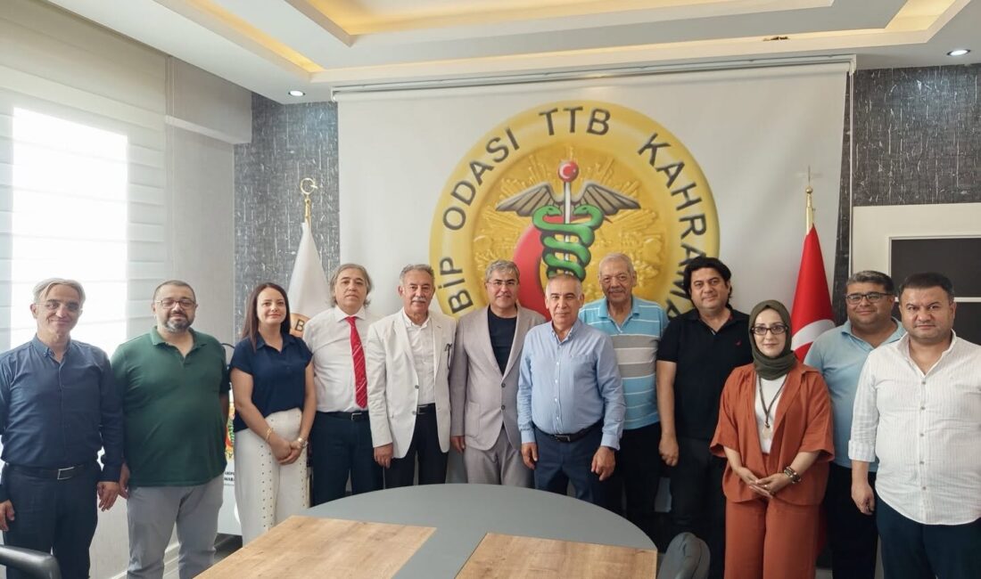 İYİ Parti Kahramanmaraş İl Başkanı Mustafa Bastırmacı ve beraberindeki il