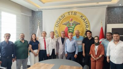 İYİ Parti Kahramanmaraş İl Başkanı Mustafa Bastırmacı ve beraberindeki il