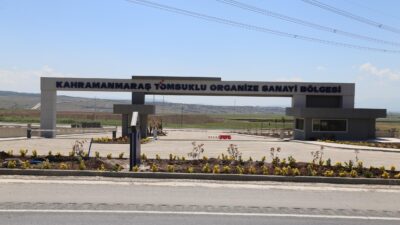 Kahramanmaraş Tomsuklu Organize Sanayi Bölgesi’nde toplam 670 bin 850 metrekare