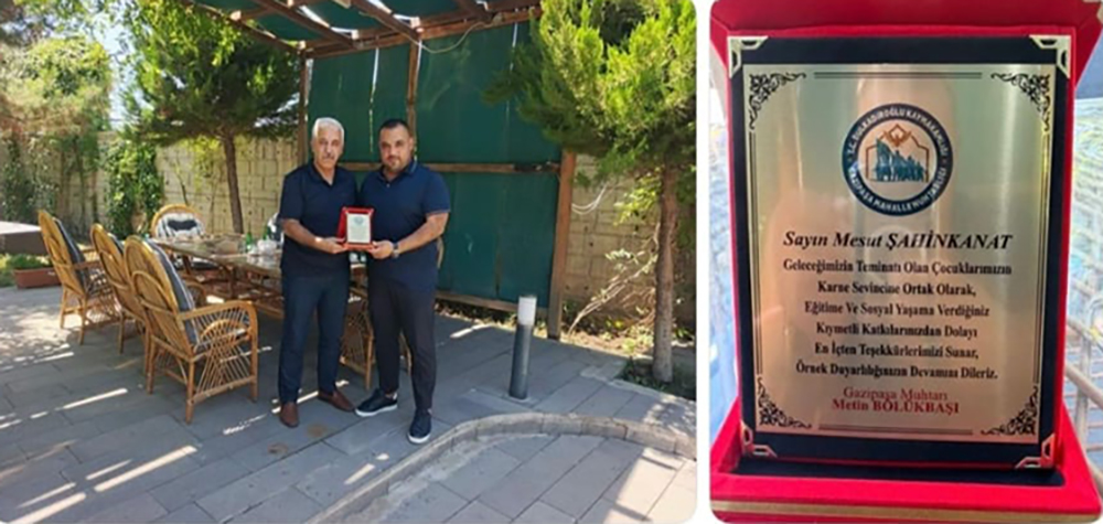 Kahramanmaraş’ın tanınmış iş insanlarından Blueland Yönetim Kurulu Başkanı Mesut Şahinkanat,