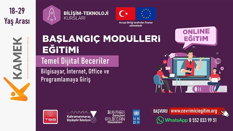 Büyükşehir Belediyesi, KAMEK bünyesinde hayata geçirdiği yeni eğitim programıyla 18