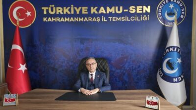 Türk Sağlık-Sen Kahramanmaraş İl Başkanı Mehmet Özer, kamu kurumlarında çocuk
