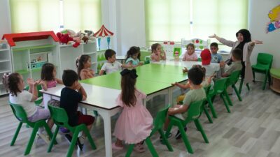 Onikişubat Belediyesi tarafından 4-6 yaş arası çocuklara yönelik hayata geçirilen