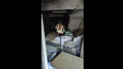 Kahramanmaraş’ın Dulkadiroğlu ilçesinde yer alan tarihi kalenin karşısındaki bir yorgancı