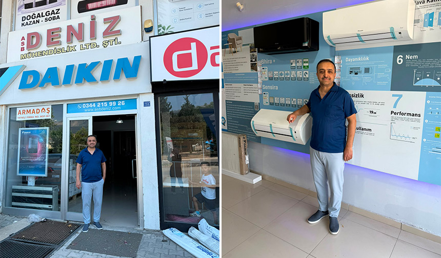 Kahramanmaraş'ta yaz sıcaklarının etkisini artırmasıyla birlikte klima ihtiyacı da her