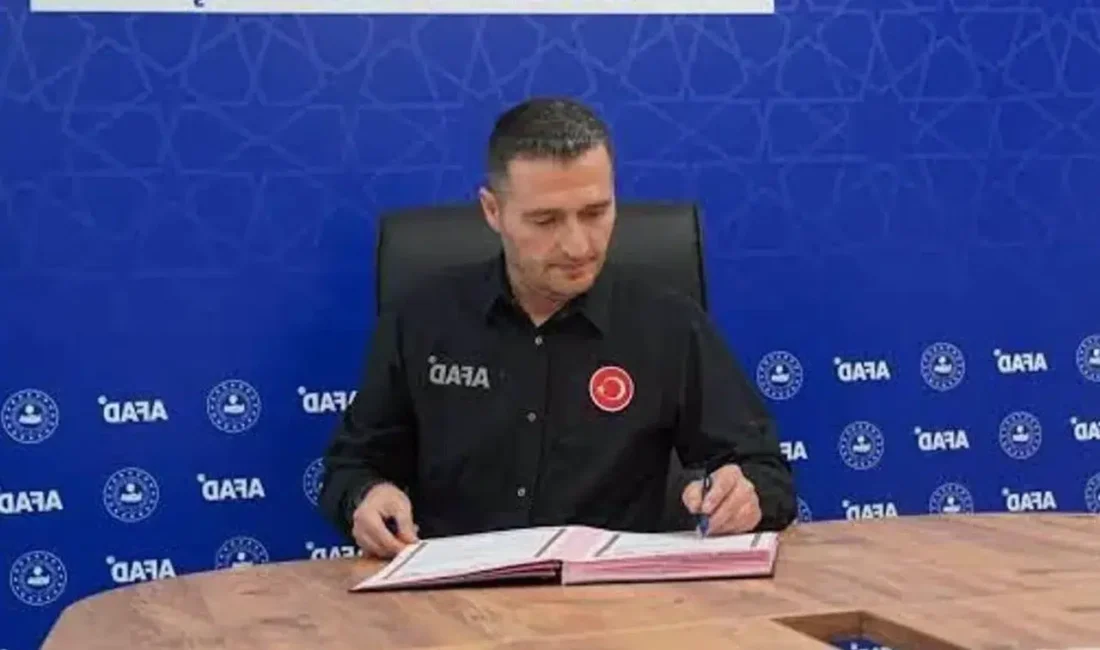 AFAD Kahramanmaraş İl Müdürlüğü görevinde üst düzey bir atama gerçekleşti.