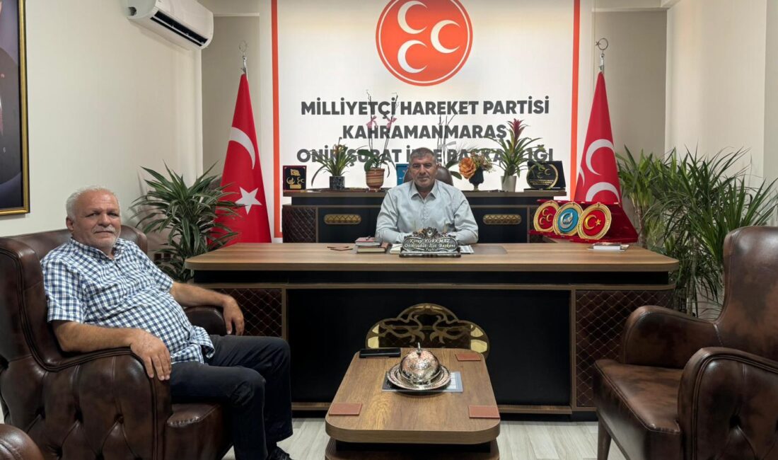 Ters Açı Gazetemizin İmtiyaz Sahibi Yaşar Erikli, MHP Onikişubat İlçe