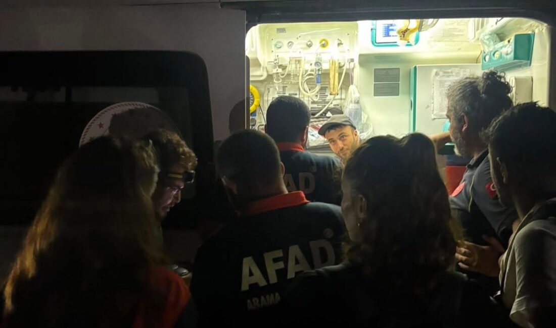 Kahramanmaraş’ın Andırın ilçesinde doğa yürüyüşüne çıkan 19 kişilik grup, arazide