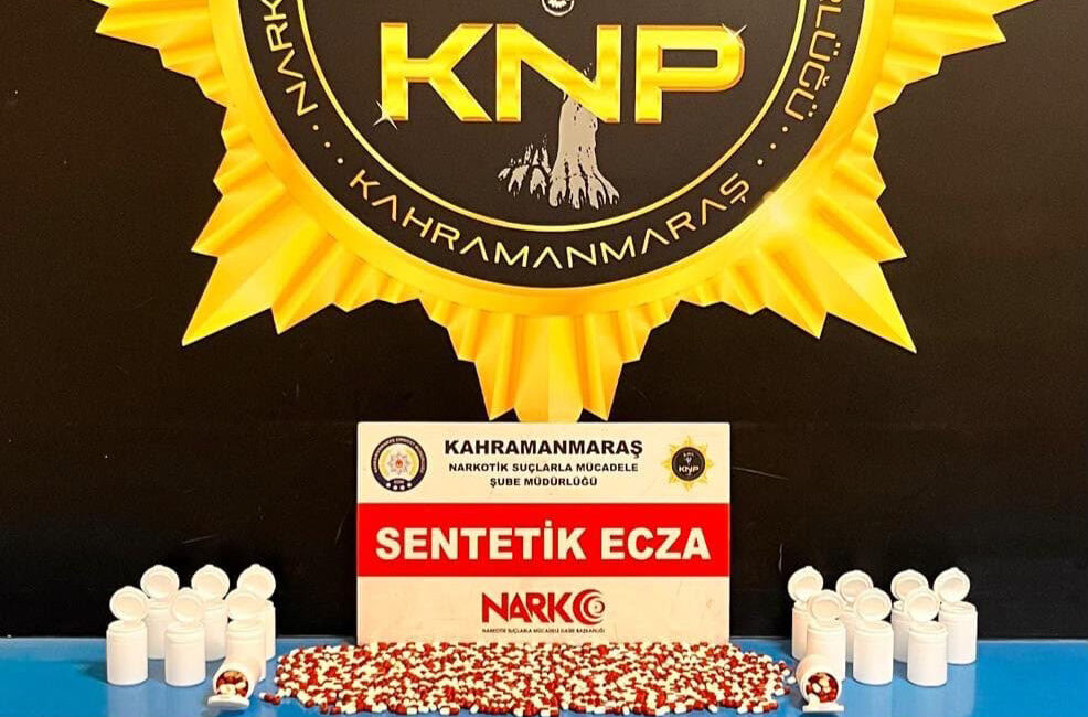 Kahramanmaraş’ta narkotik ekiplerinin uyuşturucu madde ve uyuşturucu ticaretine yönelik çalışmaları