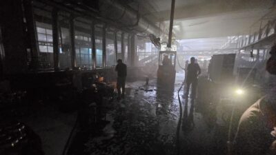 Kahramanmaraş Organize Sanayi Bölgesi'nde faaliyet gösteren Hascevher A.Ş.'nin çelik mutfak