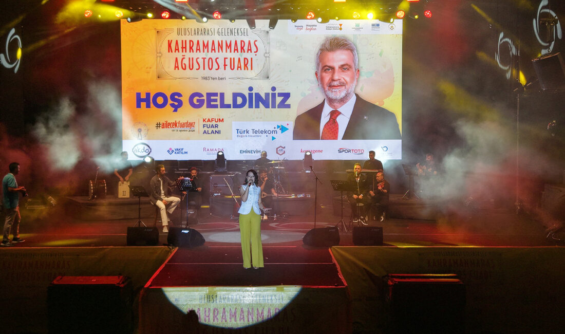 Uluslararası Geleneksel Ağustos Fuarı’nda sahne alan şehrin sevilen sanatçılarından Hatice