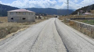 Büyükşehir Belediyesi, Andırın’ın kırsal Altınyayla ile Akgümüş mahallelerini birbirine bağlayan