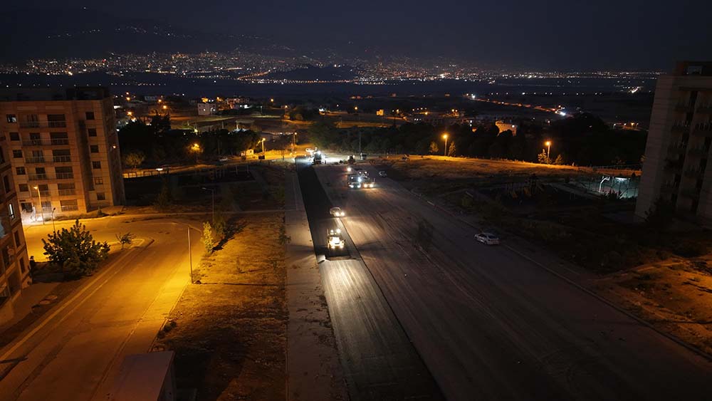 Büyükşehir Belediyesi, Kurtlar TOKİ Konutları’na ulaşımı güçlendirecek 600 metre uzunluğundaki