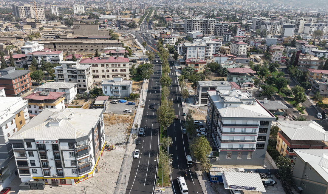 Büyükşehir Belediyesi, Dulkadiroğlu Lütfi Köker Bulvarı’nda 25 Milyon TL’lik yatırımla