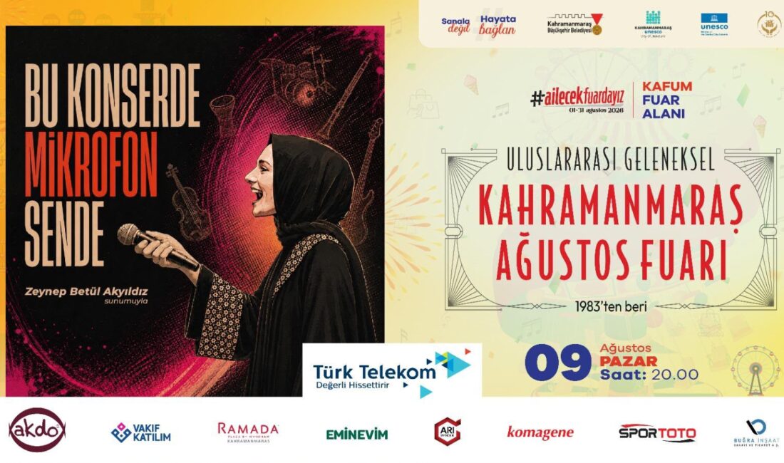 Geleneksel Ağustos Fuarı, 9 Ağustos Pazar günü çocuklar ve ailelere