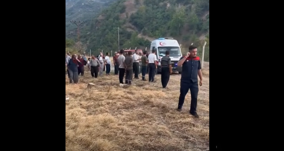 Kahramanmaraş'ın Onikişubat ilçesinde yer alan Sır Barajı göleti çevresinde üzücü
