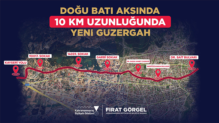 Başkan Görgel, Doğu-Batı Ulaşımını Güçlendirecek Çalışmaları Yerinde İnceledi! 1 Yeni Guzergah 1