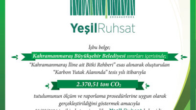 Büyükşehir Belediyesinin 40 Milyon TL yatırımla hayata geçirdiği Karbon Yutak