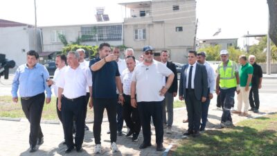 Dulkadiroğlu Belediye Başkanı Mehmet Akpınar, Karaziyaret Mahallesi’nde yürütülen Prestij Sokak