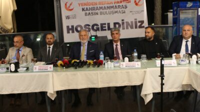 Yeniden Refah Partisi Kahramanmaraş İl Başkanlığı, kentte görev yapan basın