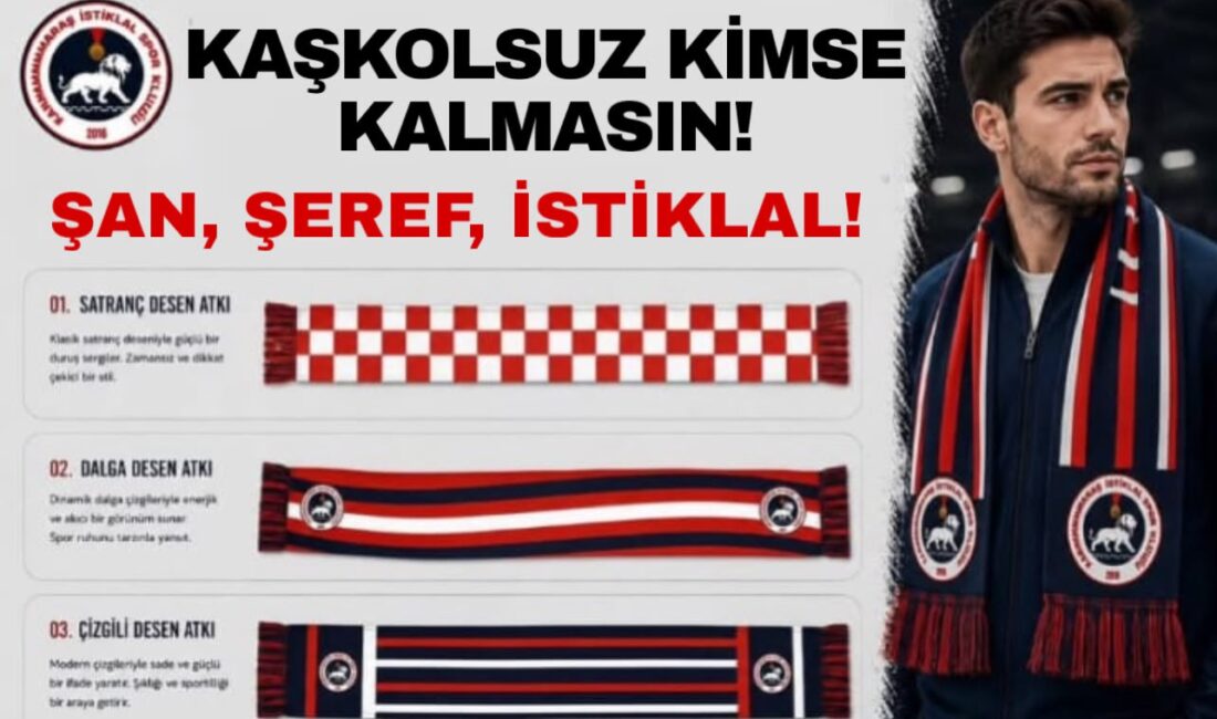 Kahramanmaraş İstiklalspor’da yeni sezon hazırlıkları sürerken yönetim, taraftara iki önemli