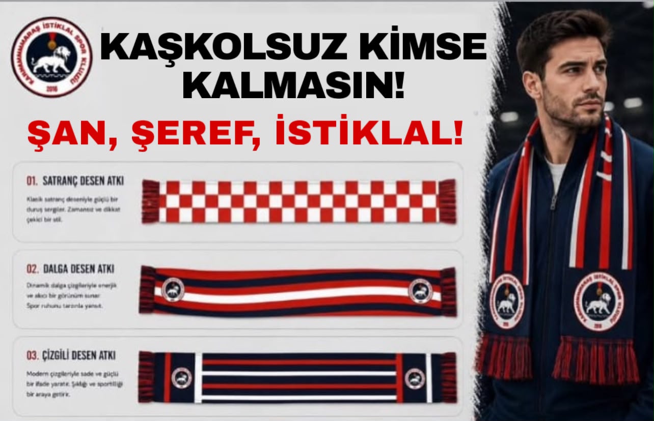 Kahramanmaraş İstiklalspor’da yeni sezon hazırlıkları sürerken yönetim, taraftara iki önemli