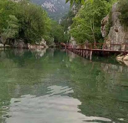 Kahramanmaraş'ın Andırın ilçesinde bulunan ve kristal berraklığındaki sularıyla doğaseverlerin vazgeçilmezi