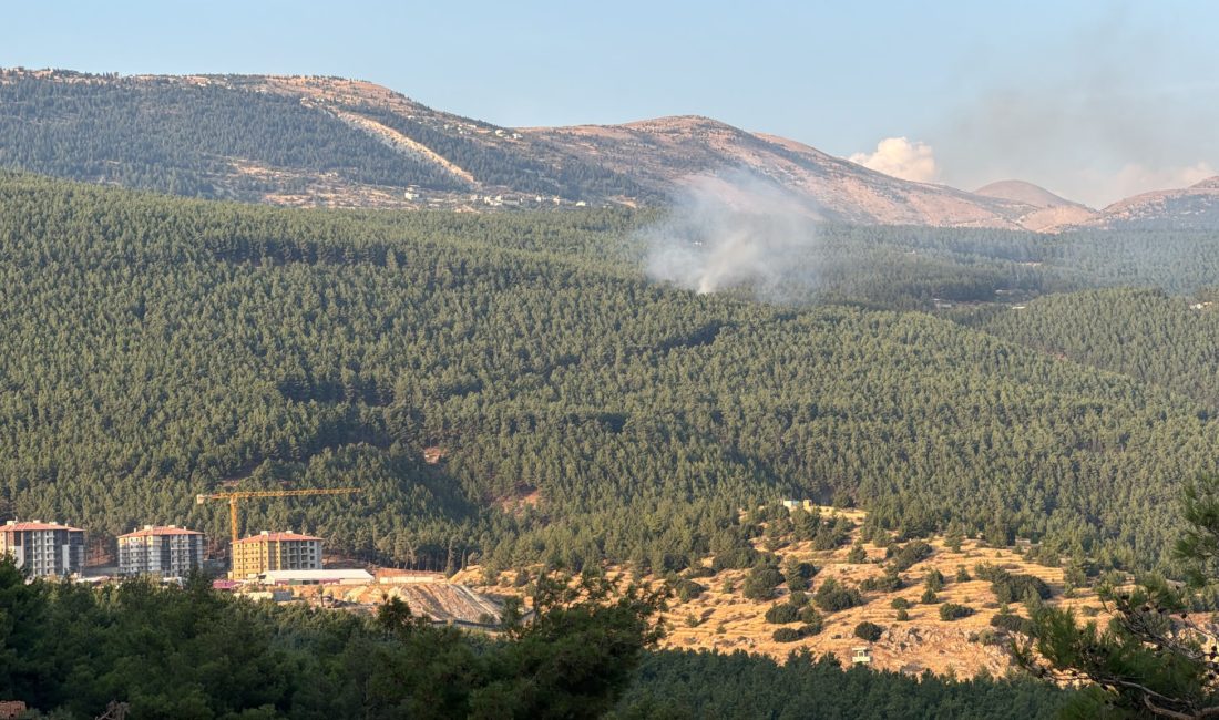 Kahramanmaraş’ta Kandıl bölgesindeki ormanlık alanda çıkan yangın, ekiplerin hızlı müdahalesiyle