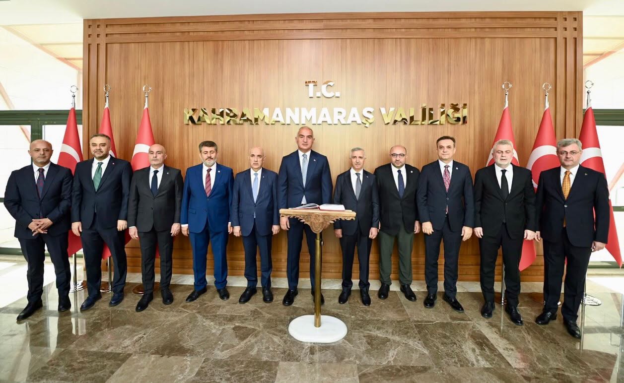 Kültür ve Turizm Bakanı Mehmet Nuri Ersoy, Kahramanmaraş Valiliği'ni Ziyaret Etti 1 795486819 1056330377243737 1135977669920333084 n