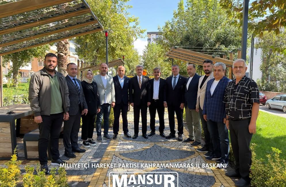 MHP Kahramanmaraş İl Başkanı Mansur Metehan, Onikişubat İlçe Başkanı Koray