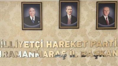 Milliyetçi Hareket Partisi (MHP) Kahramanmaraş İl Başkanlığı’nda yeni dönem İl