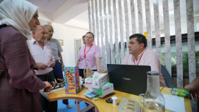 Büyükşehir Belediyesinin 65 yaş ve üzeri vatandaşlara ücretsiz fizyoterapi ve