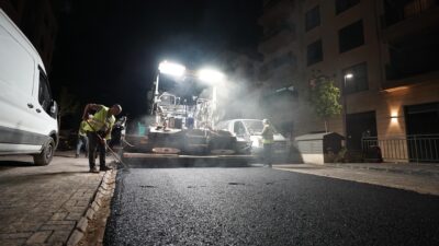 Büyükşehir Belediyesi, asfalt mesaisini yeni haftada da 3 ilçe ve