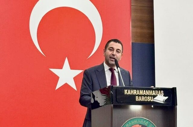 Kahramanmaraş Barosu Başkanı Av. Mehmet Kaan Kır, 39. Olağan Genel