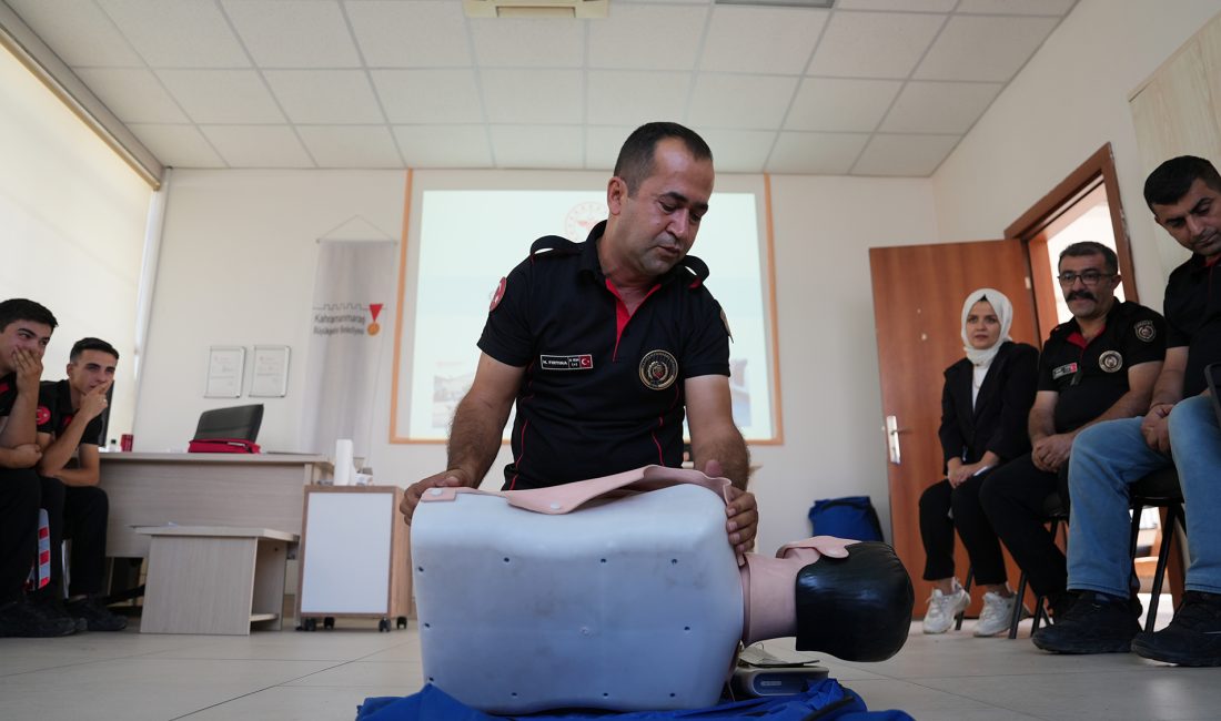Büyükşehir Belediyesi, görevleri gereği acil durumlarla sıklıkla karşılaşan itfaiye personelinin