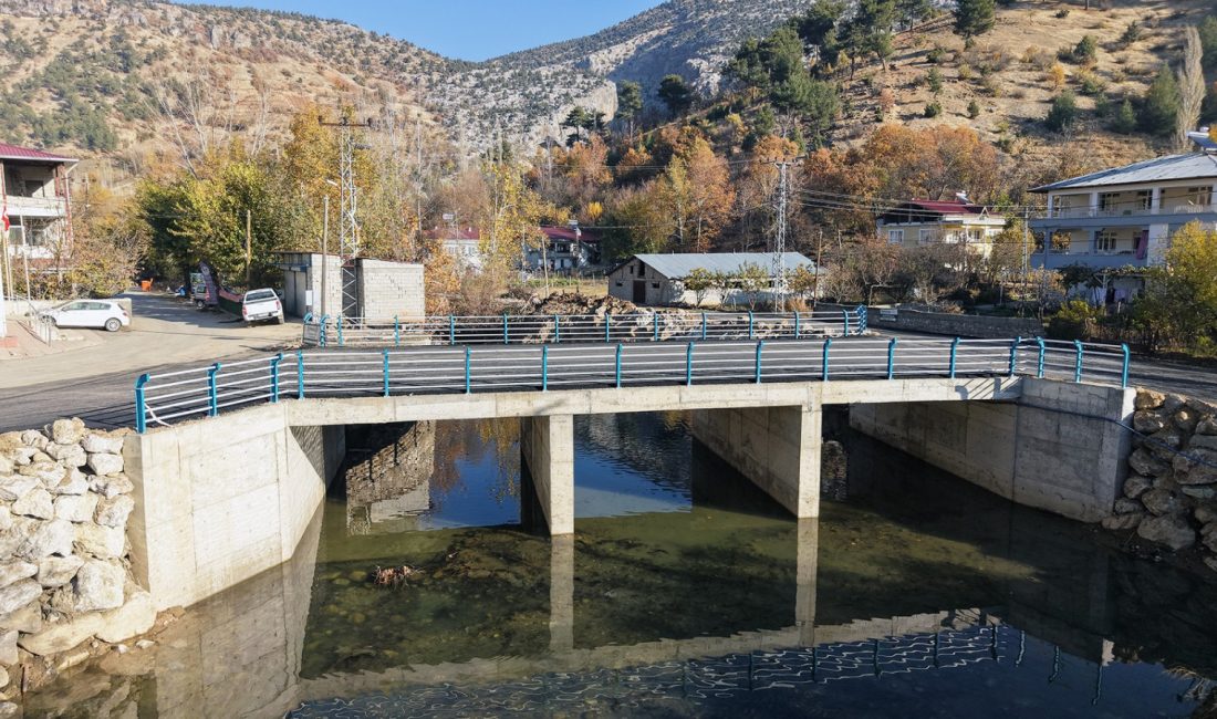 Büyükşehir Belediyesi, Başkan Fırat Görgel öncülüğünde köprü ve menfez yatırımlarını
