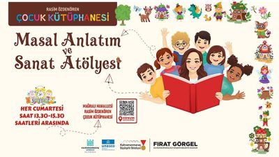 Büyükşehir Belediyesi, çocukların kültür-sanatla buluşması ve entelektüel birikimlerini erken yaşta