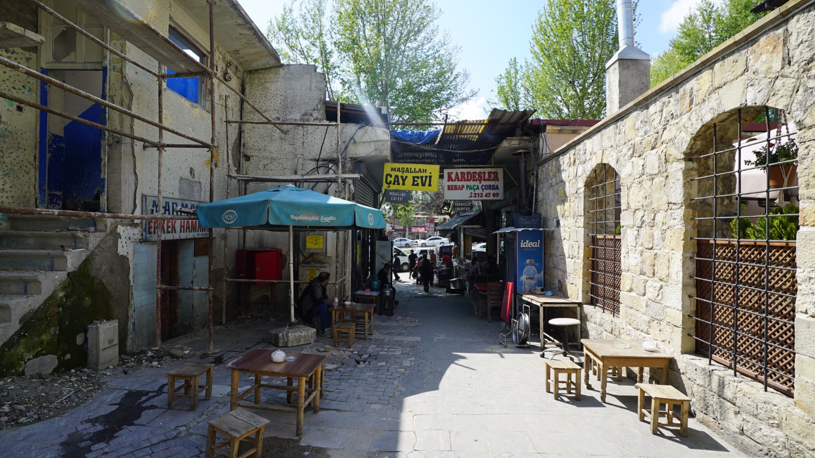 Kahramanmaraş’ta Katiphan Sokağı’nda Dönüşüm Sürüyor! 1 Oncesi1