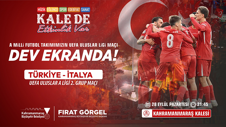Büyükşehir Belediyesi, A Milli Futbol Takımı’nın Uluslar Ligi’nde 28 Eylül