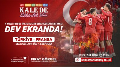 Büyükşehir Belediyesi, A Milli Futbol Takımı’nın UEFA Uluslar A Ligi 1.