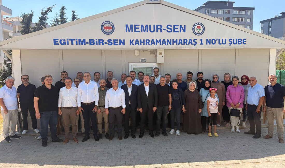 Eğitim-Bir-Sen Genel Başkanı Ali Yalçın, Kahramanmaraş’ta Ayser Çalık Ortaokulu’nda yaşanan