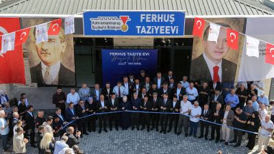Büyükşehir Belediyesi tarafından Karacasu Ferhuş Mahallesi’nde hayata geçirilen taziyeevi, hizmete